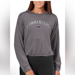 NWT Certo Washington Commanders dark Haze Athletic Top T-shirt Sz L $50